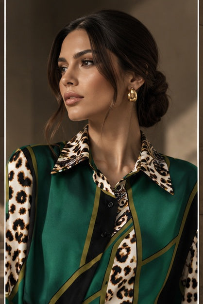 Green editorial — portrait