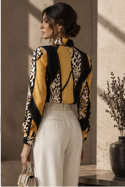 Yellow editorial — back view